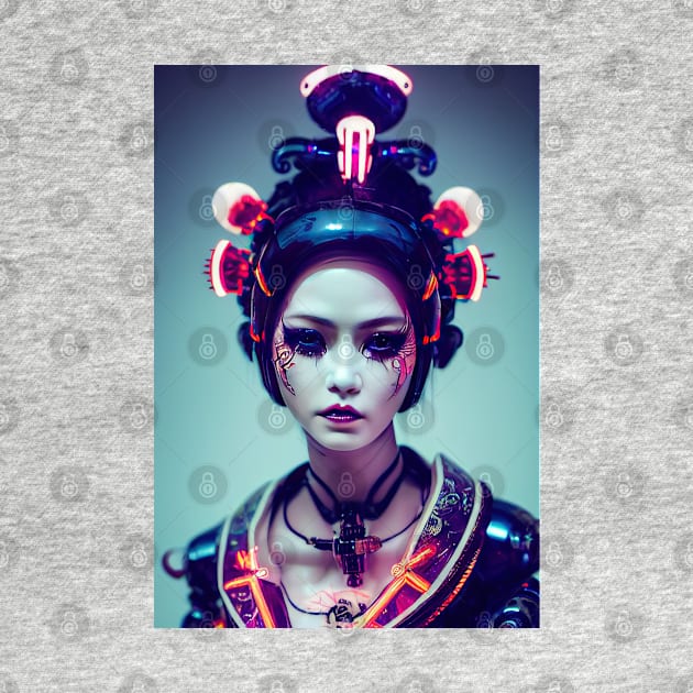 Mechanical Geisha - Zur by qaisarkhan101